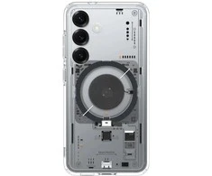 Spigen Ultra Hybrid Mag Dėklas skirtas Samsung Galaxy S25 Neo One – skaidrus
