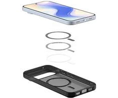 Dėklas SPIGEN ULTRA HYBRID MAG MAGSAFE GOOGLE PIXEL 10 PRO XL FROST Juodas