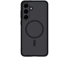 Spigen Ultra Hybrid Mag MagSafe dėklas skirtas Samsung Galaxy S25 FE – juodos spalvos