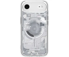 Spigen Ultra Hybrid MagSafe dėklas skirtas Apple iPhone 17 Air Zero One – baltos spalvos