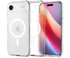 Spigen Ultra Hybrid MagSafe dėklas skirtas Apple iPhone 17 Air – baltos spalvos