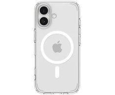 Spigen Ultra Hybrid MagSafe dėklas skirtas Apple iPhone 17 – baltos spalvos