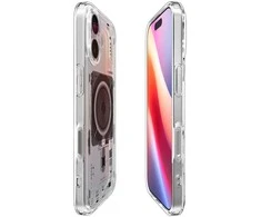 Spigen Ultra Hybrid MagSafe dėklas skirtas Apple iPhone 17 Neo One – skaidrus