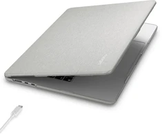 SPIGEN URBAN FIT MACBOOK AIR 15 M2-M5 2023-2026 DĖKLAS HEATHER Pilkas