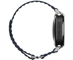 „Spigen“ medžiaginis dirželis (su lipdukais), tamsiai mėlynas – „Samsung Galaxy Watch Ultra 47mm“