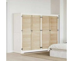 Spintelės durys su durimis 4 pcs Natūrali 49,5 x 2,1 x 140,5 cm
