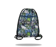 Cool Pack Sportinis krepšys COOLPACK MONSTER TEAM, juodos/įvairių sp.