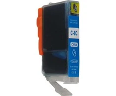 Oem SmartPrint rašalas, skirtas Canon spausdintuvui (CLI-8C) žalsvai mėlynas