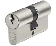 Spynos cilindras Abus E60, 80 mm, nikeliuota