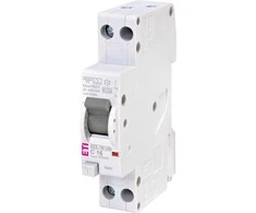 Srovės nuotėkio rėlė ETI KZS-1M-UNI, 2P, 16 A, 240 V, 30 mA