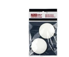 Stabd durų 2 vnt d60mm balt Haushalt