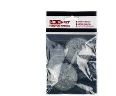 Stabd durų 2 vnt d60mm skaid Haushalt