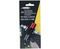 Bicycle Gear Dviračio stabdžių kaladėlės 2 vnt. su tvirtinimu