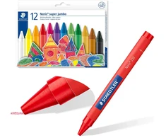 Staedtler storo jumbo vaško pieštukai 12 Ap0010 vaško pieštukai