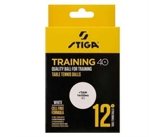 Stalo teniso kamuoliukas Stiga 1110-2610-12, 40 mm, 12 vnt.