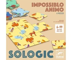 Djeco Loginis žaidimas - Impossiblo - Gyvūnai