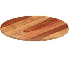 Stalviršis, 40cm, akacijos medienos masyvas, apskritas, 15–16mm