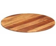 Stalviršis, 70cm, akacijos medienos masyvas, apskritas, 15–16mm