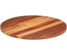 Stalviršis, 70cm, akacijos medienos masyvas, apskritas, 25–27mm