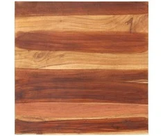 Stalviršis, 70x70cm, akacijos medienos masyvas, 25–27mm