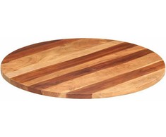 Stalviršis, 80cm, akacijos medienos masyvas, apskritas, 25–27mm