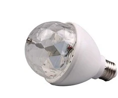 Standart LEMPUTĖ DISCO LED E27 3W RGB IP20