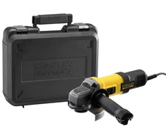 STANLEY KAMPINIS ŠLIFUOKLIS 850W FMEG220K 125mm LAGAMINAS