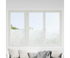 Elektrostatinė langų plėvelė Žvaigždžių raštas 90 x 500 cm PVC