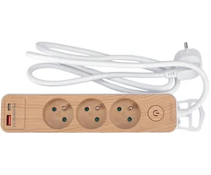 Toya Sa Poland STHOR ILGINAMASIS LAIDAS SU USB MEDŽIO IMITACIJOS 3G ĮŽEMINTAS 1,4M