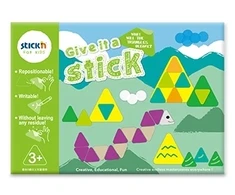 Stickxb4N Lipdukų albumas StickN, Give it a Stick, trikampiai, 3+M