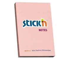 Stickxb4N Lipnūs lapeliai Stick´N 21145, 51x76mm, 100 lapelių, rožinės spalvos