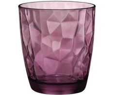 Stiklinė BORMIOLI ROCCO DIAMOND DOF, 390 ml, violetinė