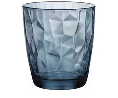 Stiklinė BORMIOLI ROCCO DIAMOND DOF, 390 ml, mėlyna