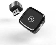 Stiprintuvas Blavec Adapteris Carplay Android Auto wireless BCP-03 – Bluetooth Wifi USB + adapteris Typ C (CPAABCP03-BWUB) juodos spalvos