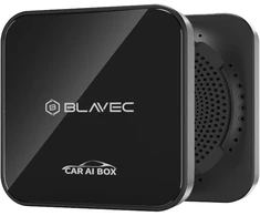 Stiprintuvas Blavec Adapteris Carplay Android Auto wireless BCP-01 – Bluetooth Wifi + kabelis USB į Typ C i Typ C į Typ C (CPAABCP01-BWB) juodos spalvos