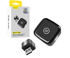 Stiprintuvas Blavec Adapteris Carplay Android Auto wireless BCP-03 – Bluetooth Wifi USB + adapteris Typ C (CPAABCP03-BWUB) juodos spalvos