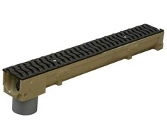 Stora_Drain Drenažo latakas su Ø 110 mm vamzdžiu Stora Drain Self, 1 m