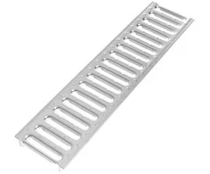 Stora_Drain Juostinės cinkuotojo plieno grotelės Stora Drain, 1 m