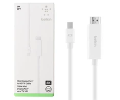 Dėklas Store24 Belkin 4K Mini DisplayPort to HDMI Cable 2 m