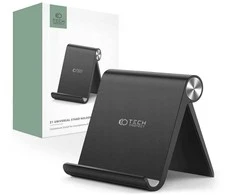 Stovas telefonui ir planšetiniam kompiuteriui Tech-Protect Z1 juodos spalvos
