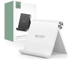 Stovas telefonui ir planšetinima kompiuteriui Tech-Protect Z1 baltos spalvos