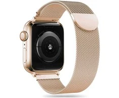 Apyrankė Apple Watch 1/2/3/4/5 (38/40mm) Tech-Protect Milaneseband aukso spalvos