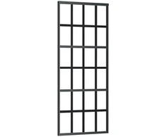 Stumdomos durys su įrangos rinkiniu, 76x205cm, ESG ir aliuminis