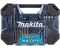 Grąžtas Makita MACCESS Grąžtų ir sukimo antgalių rinkinys 171 vnt. E-22604