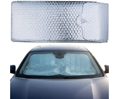 Dunlop sulankstomas saulės skydelis veidrodžiui 130x60 cm