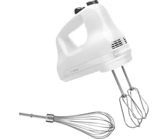 Sulčiaspaudė KitchenAid 5KHM5110EWH Rankinis plaktuvas 85 W Balta