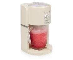 Plakiklis Tristar Slushy gaminimo aparatas | KD-7310 | Stalelinis | 30 W | Talpos tūris 1,1 L | Talpos medžiaga Plastikas | Ledų smulkinimas | Baltas