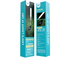 TelForceone Forever Light saulės energija įkraunama LED lempa SUNARI FLS-72 kristalinė lempa apvali 3000K 600mAh 0,72Wh Ni-MH