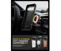 SupCase UB GRIP MAG MagSafe DĖKLAS GOOGLE PIXEL 11 Pro XL Juodas