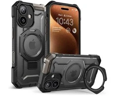 Supcase UB Grip Mag MagSafe dėklas skirtas Apple iPhone 17 – juodos spalvos